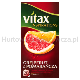 Vitax Herbata Inspiracje Grejpfrut  Pomarańcza 20S