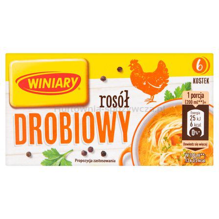Winiary Rosół Drobiowy 60G (6 Kostek)