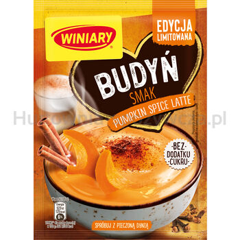 Winiary Budyń smak Pumpkin spice latte bez dodatku cukru 35g