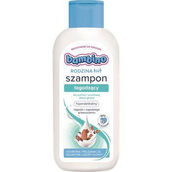 Bambino Rodzina Szampon Łagodzący Hiperdelikatny 400 Ml