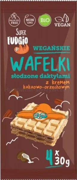 Wafelki Z Kremem Słodzonym Daktylem Bio 4X30G