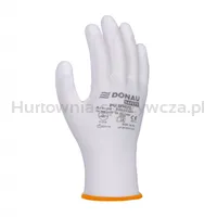 Rękawice Donau Safety Pu White, Kat. Ii, Rozm. 7, Białe - 2