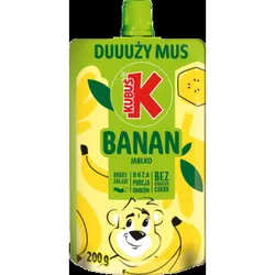 Kubuś Mus Banan Jabłko 200G