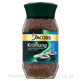 Jacobs Kawa Rozpuszczalna Kronung Decaff Bezkofeinowa 100 G
