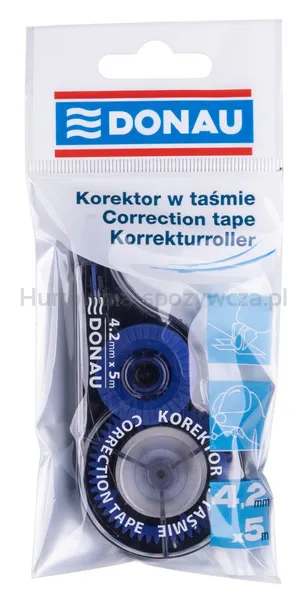 Donau Korektor w taśmie myszka, 4,2mmx5m 