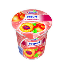 Jogurt MLEKPOL brzoskwiniowy 400 g