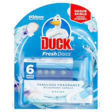 Duck Fresh Discs Marine - Żelowy Krążek Do Toalety O Zapachu Morskim 36Ml