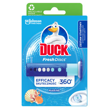 Duck żelowy krążek do toalety Fresh Discs o zapachu morskim 36ml