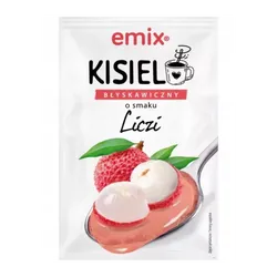 Kisiel błyskawiczny liczi emix 30g