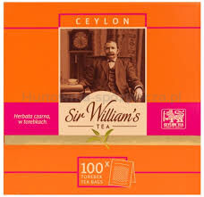 Sir William's Herbata Sir Ceylon 100 szt.x1,8g