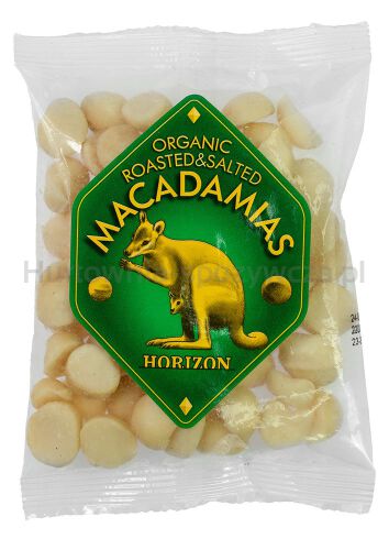 Orzechy Macadamia Prażone I Solone Bio 100 G - Horizon [BIO]