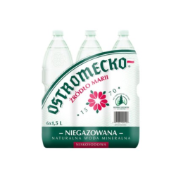 Woda Ostromecko Niegazowana Niskosodowa 1,5L