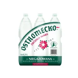Woda Ostromecko Niegazowana Niskosodowa 1,5L