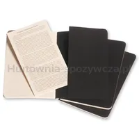 Moleskine Zestaw 3 Zeszytów Cahier Journals P (9x14cm) w linie, 64 strony, czarny  - 8