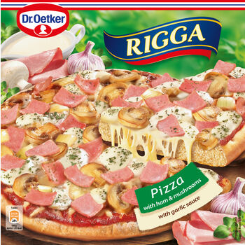 Dr.Oetker Pizza Rigga Z Szynką I Pieczarkami 270G