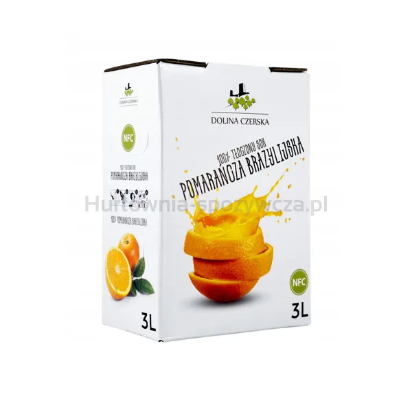 Dolina Czerska Sok NFC pomarańczowy 100%  3L
