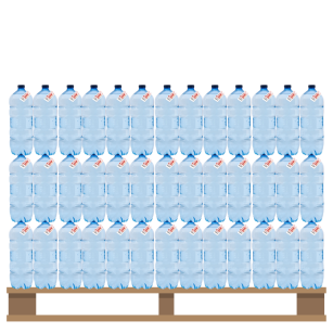 Woda Tge źródlana niegazowana 5 l <br>(Paleta 162 szt.)