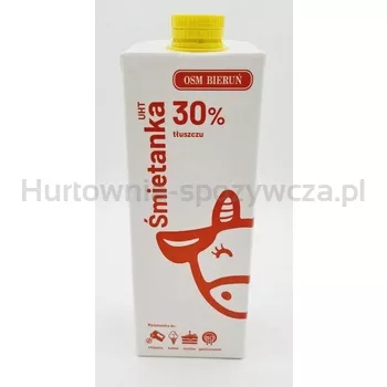Bieruń Śmietanka UHT 30% 1l