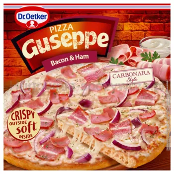 Dr. Oetker Pizza Guseppe Bacon&ampHam Carbonara Style 373g