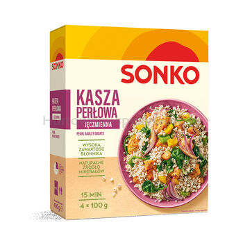 Sonko Kasza Jęczmienna Perłowa 4X100 G.