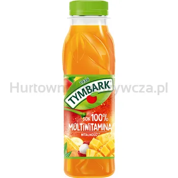 Tymbark Sok 100% multiwitamina 300 ml (w tym +0,50 zł/szt. zwrotnej kaucji)