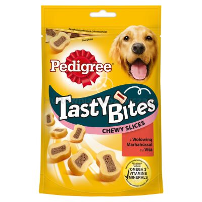 Pedigree Tasty Bites Chewy Slices 155G