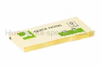 Bloczek samoprzylepny Q-CONNECT, 38x51mm, 3x100 kart., jasnożółty - 6