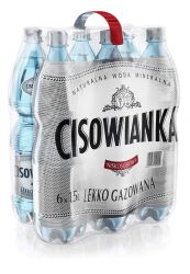 Woda Cisowianka lekko gazowana 1,5l <br>(Paleta 504 szt.)
