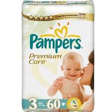 Pampers Pieluchy Premium Care, R3, 60 Pieluch