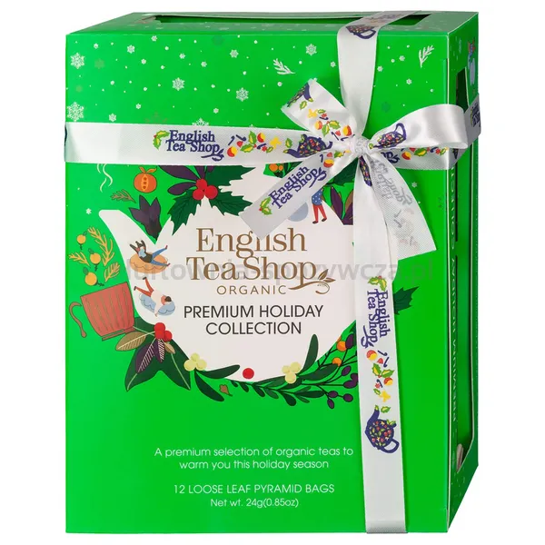 Zestaw Herbat Świątecznych Piramidki Holiday Green (12X2) Bio 24 G Bn