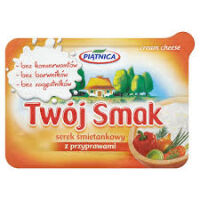 Piątnica Serek Twój Smak Z Przyprawami 135G