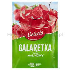 Delecta Galaretka 70G Smak Malinowy 