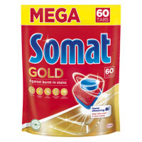 Somat Tabletki do mycia naczyń w zmywarkach 60 Szt Gold Doypack