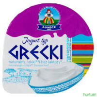 Łowicz Jogurt Grecki Light Bez Laktozy 250G