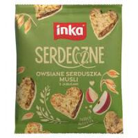 Inka Serdecznie Owsiane serduszka musli z jabłkami 50g