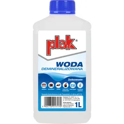 Woda Demineralizowana Plak 1L