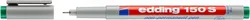 Foliopis Zmywalny E-150 S Edding, 0,3 Mm, Zielony