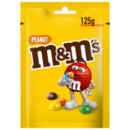 M&M'S Peanut Orzeszki Ziemne Oblane Czekoladą W Kolorowych Skorupkach 125 G(data przydatności 27.04.2025)