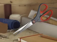 Nożyczki biurowe SCOTCH® (1448), precyzyjne, 20,5cm, czerwono-szare - 4