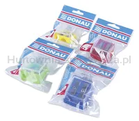 Donau Temperówka plastikowa, podwójna, mix kolorów  - 2