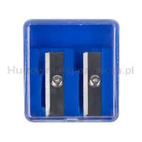 Donau Temperówka plastikowa, podwójna, mix kolorów  - 3