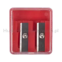 Donau Temperówka plastikowa, podwójna, mix kolorów  - 7