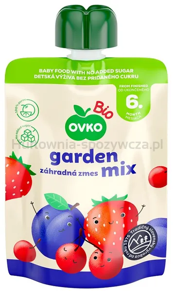 Przecier Mix Owoców Po 6 Miesiącu Życia Bio 90 G