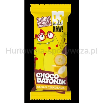 BeRAW Kids Choco Batonik Banan 25g