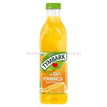Tymbark Sok 100% pomarańcza 1 l