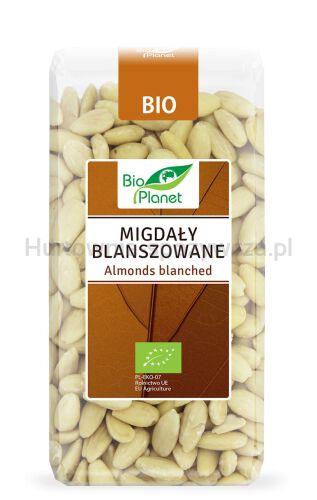 Migdały Blanszowane Bio 350 G - Bio Planet [BIO]