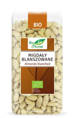 Migdały Blanszowane Bio 350 G - Bio Planet [BIO]