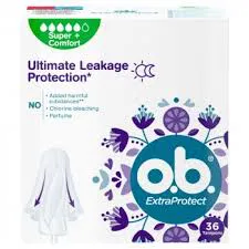 O.B. Extra Protect Super + Comfort 36 szt.