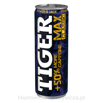 Tiger Max Energy Drink Gazowany Napój Energetyzujący 250 Ml