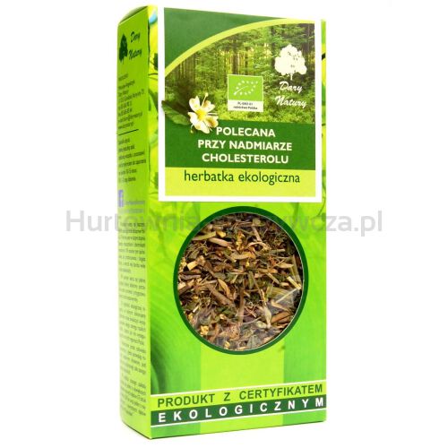 Herbatka Polecana Przy Nadmiarze Cholesterolu Bio 50 G - Dary Natury [BIO]